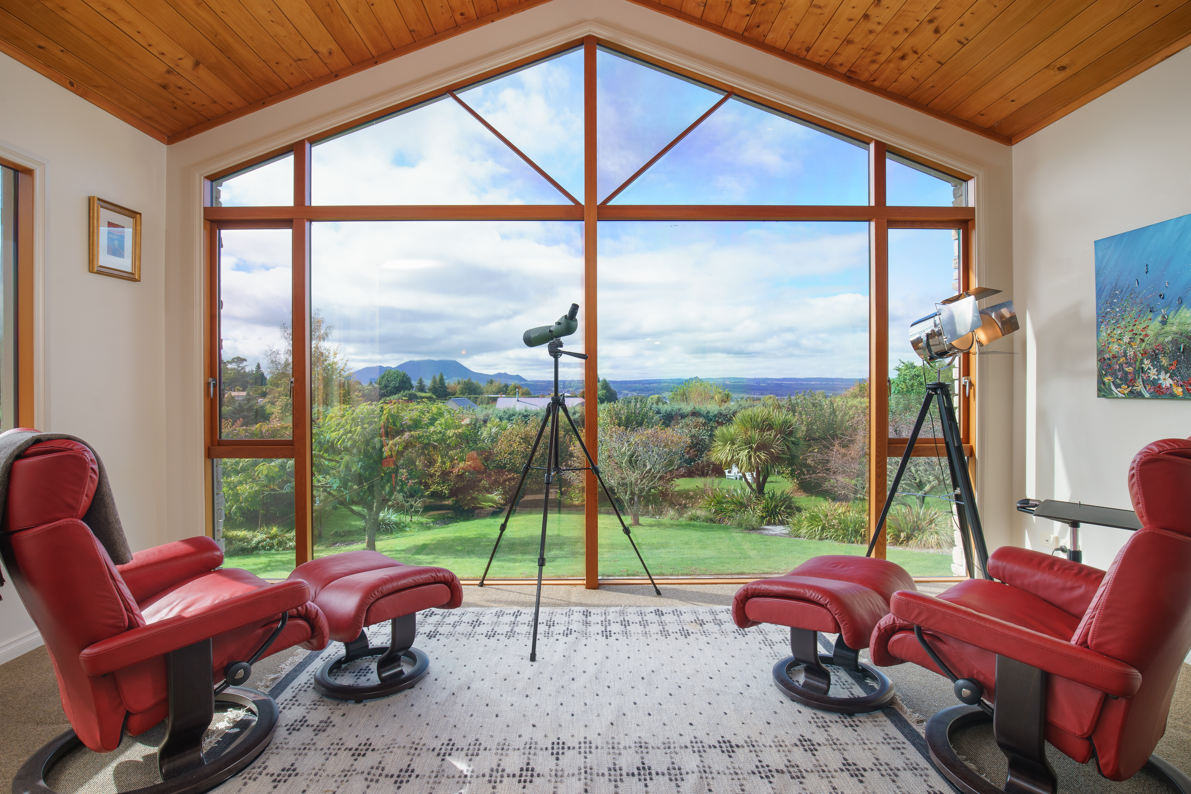 view from the guest lounge