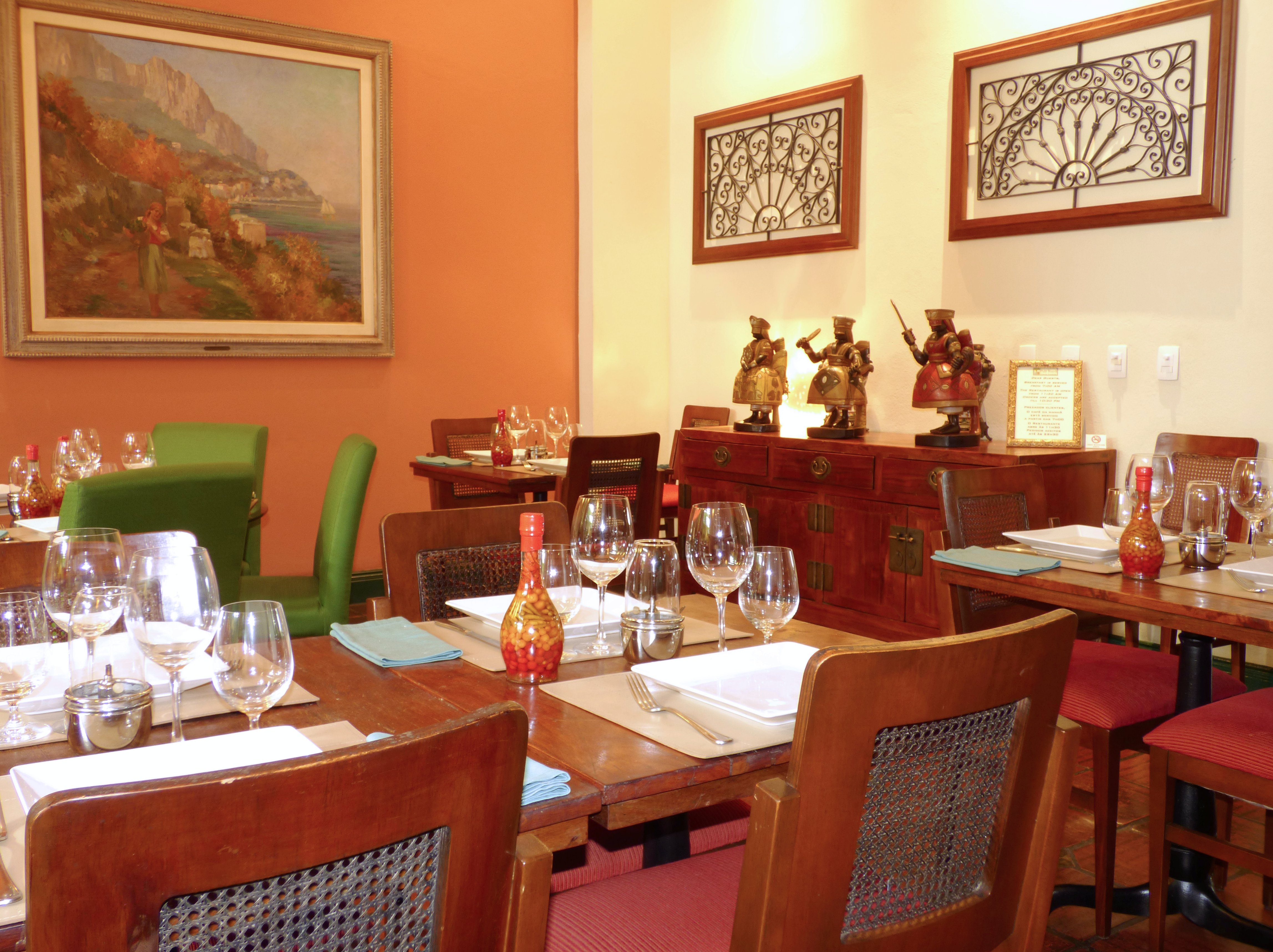 Hotel Casa do Amarelindo Pelô Bistrô Restaurant Inner View Decoration