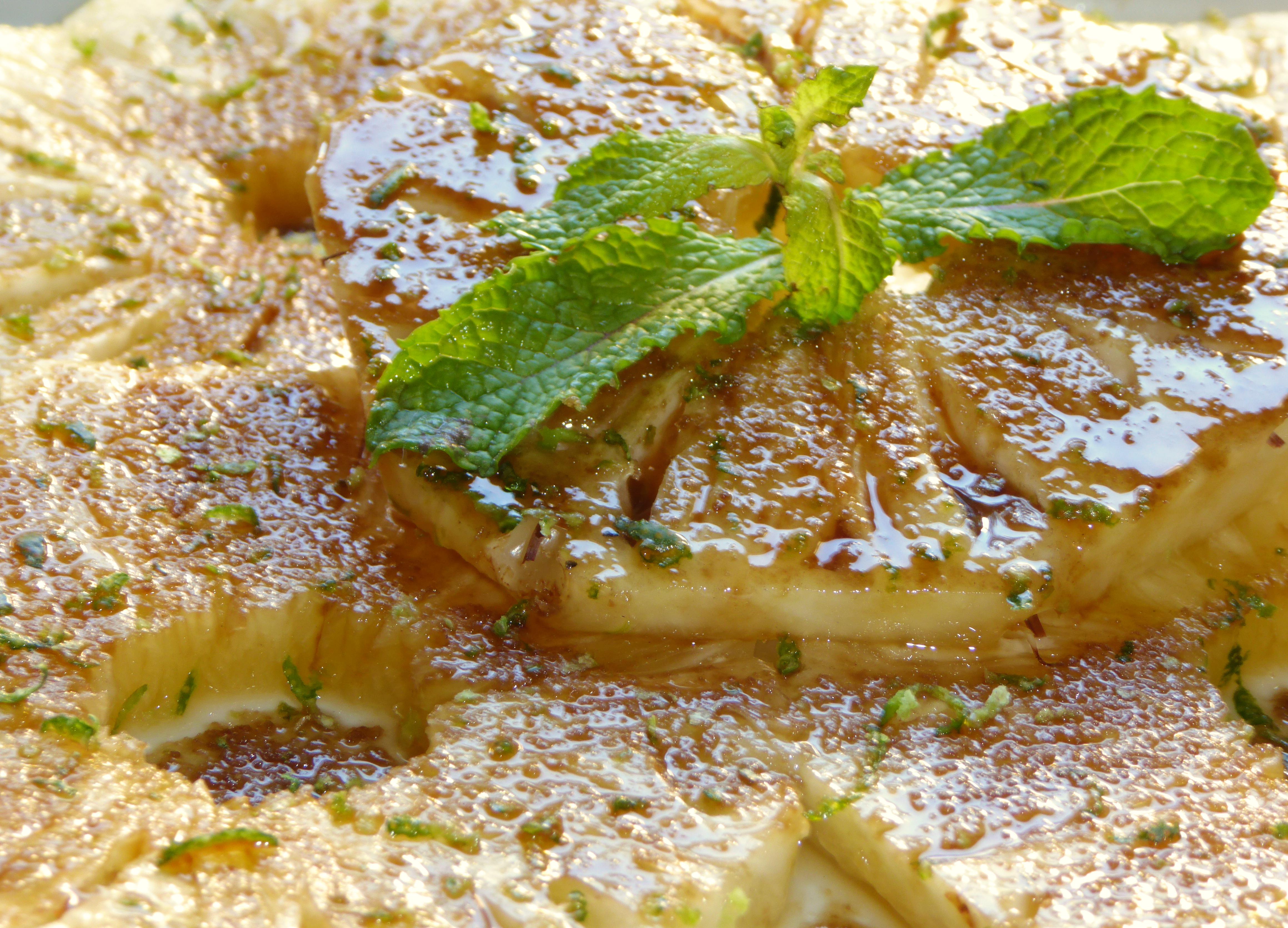 Restaurante Pelô Bistrô carpaccio de abacaxi