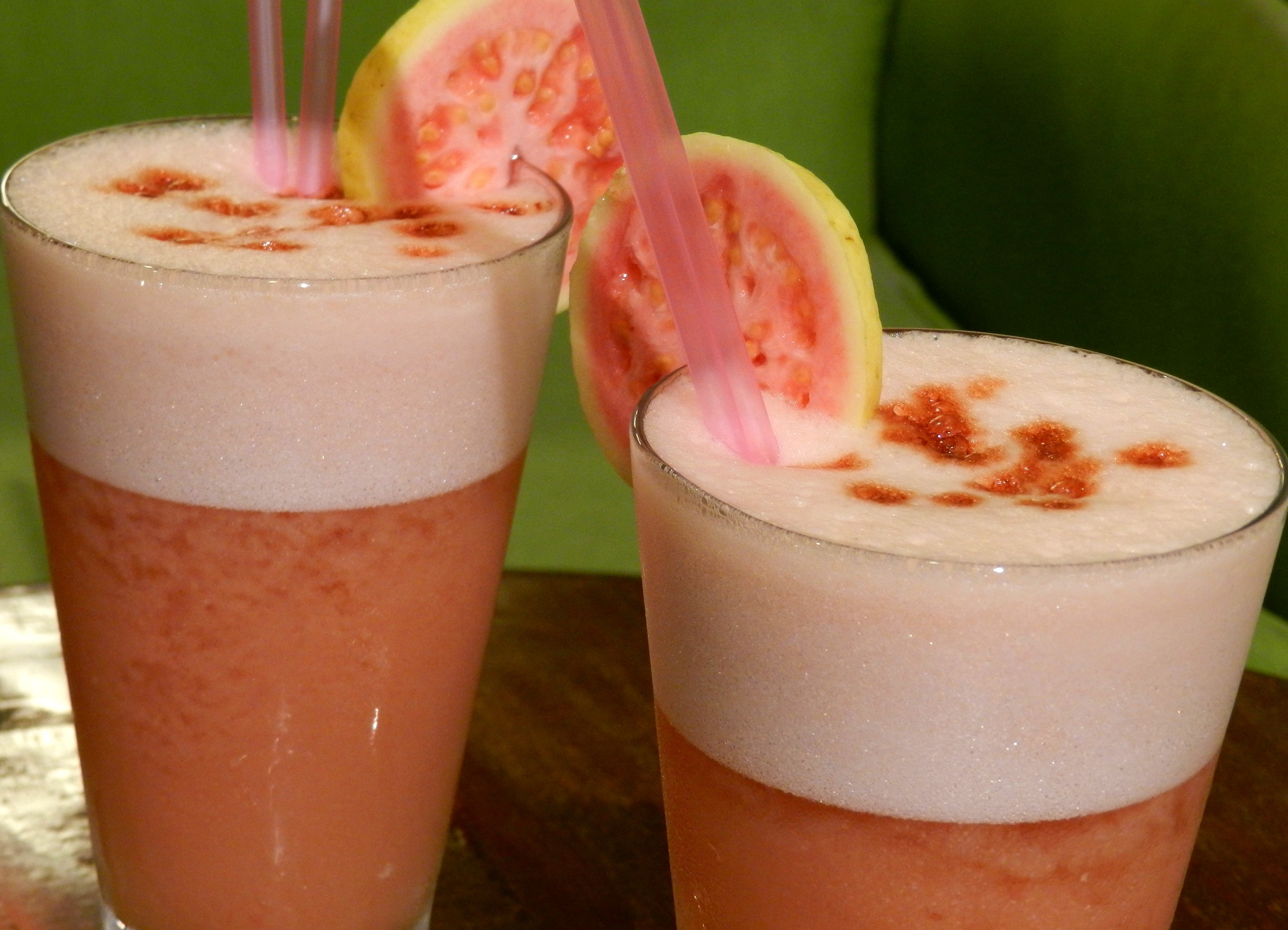 Restaurante Pelô Bistrô Hotel Casa do Amarelindo coquetel Pisco Guava