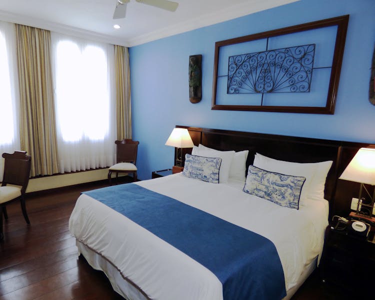 Hotel Casa Amarelindo Standard Room Bed Decoration