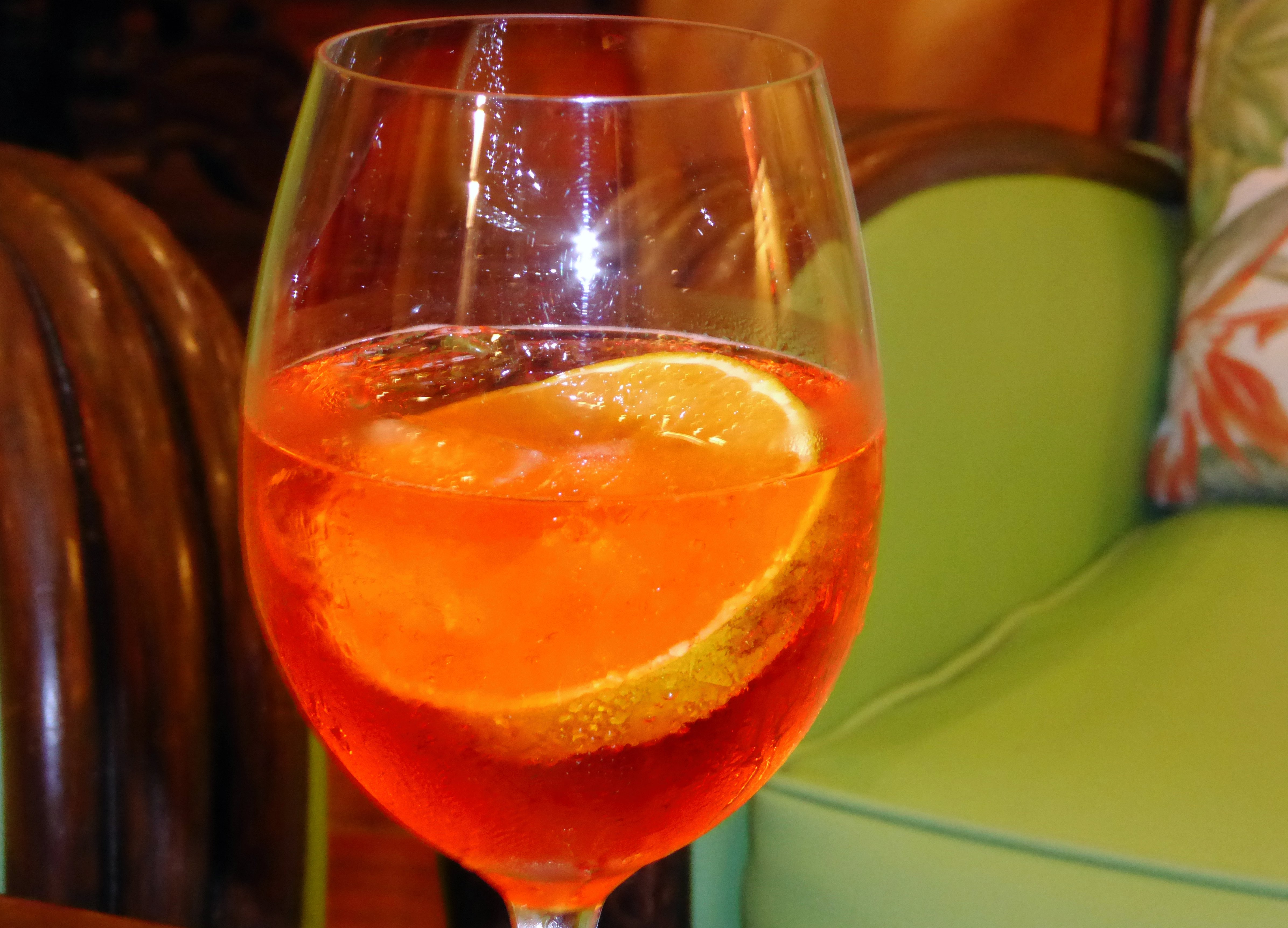 Restaurante Pelô Bistrô Hotel Casa do Amarelindo coquetel Spritz