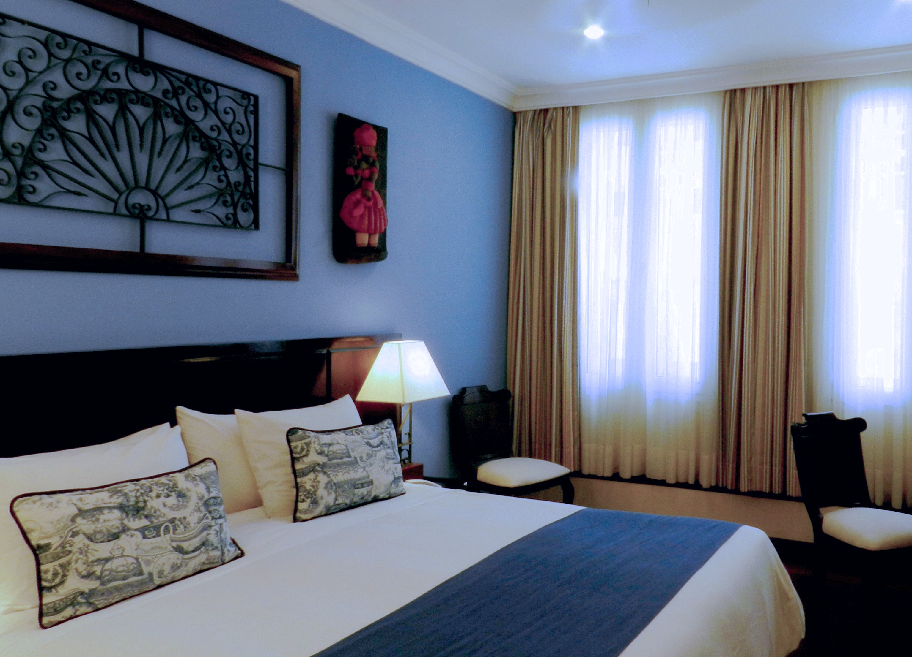 Hotel Casa Amarelindo Standard Room Bed Decoration