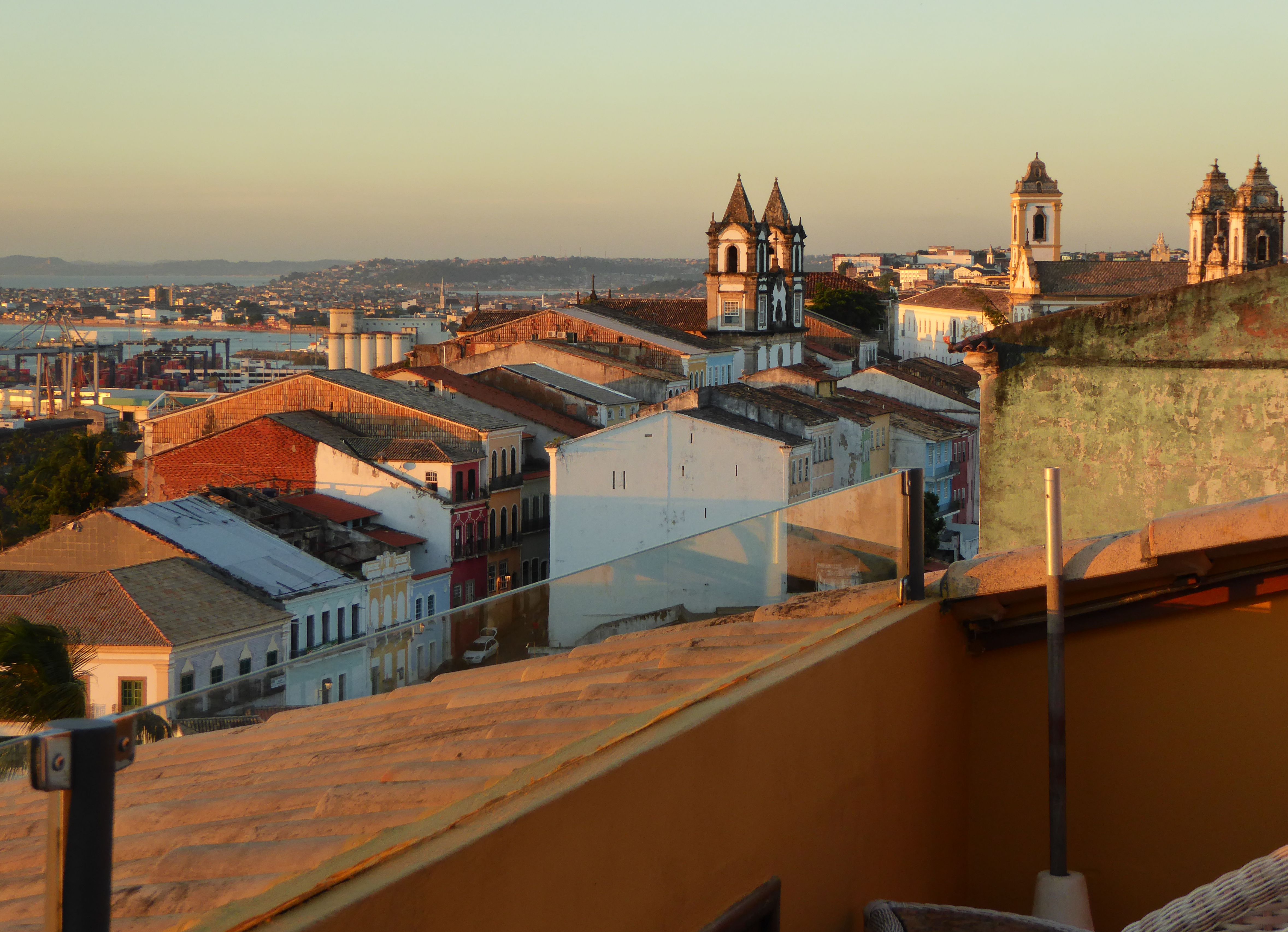 Hotel Amarelindo Pelô Bistrô Rooftop Bar Bay Sunset View Pelourinho