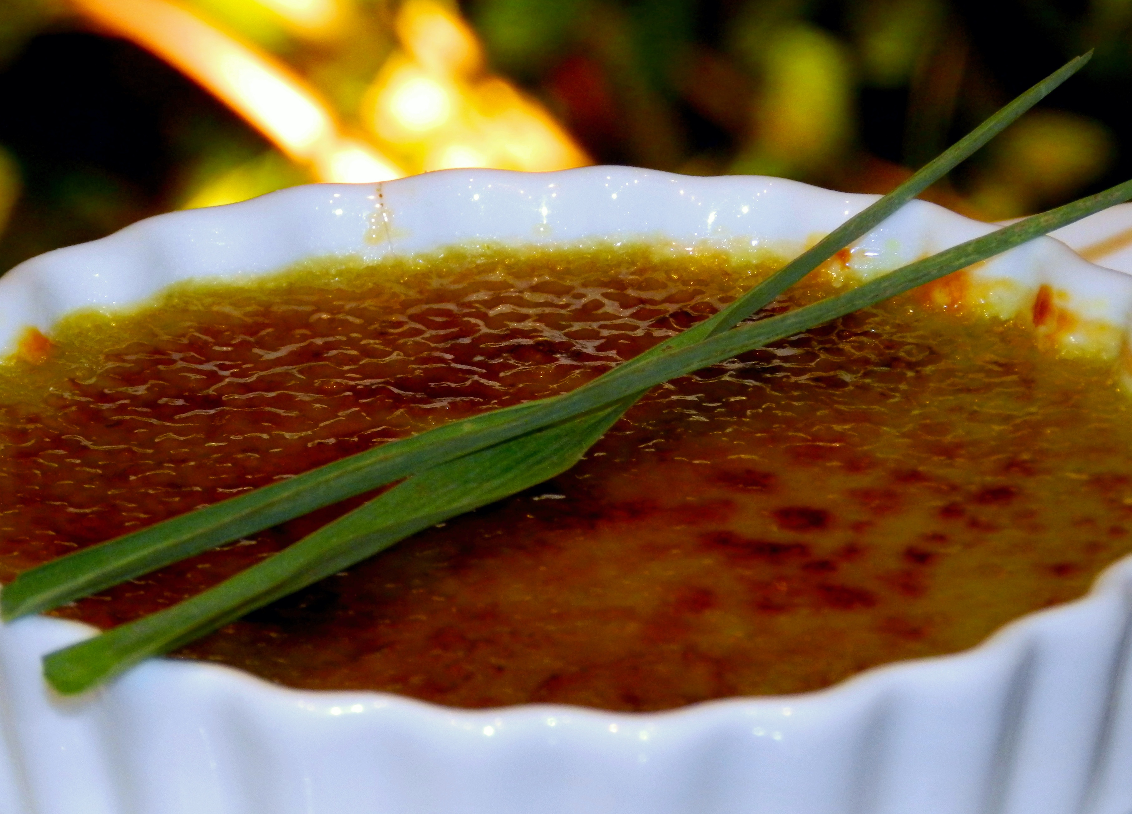Restaurante Pelô Bistrô Crême Brûlée de Capim-Santo