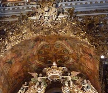 detalhe baroco interior Igreja de São Francisco Pelourinho