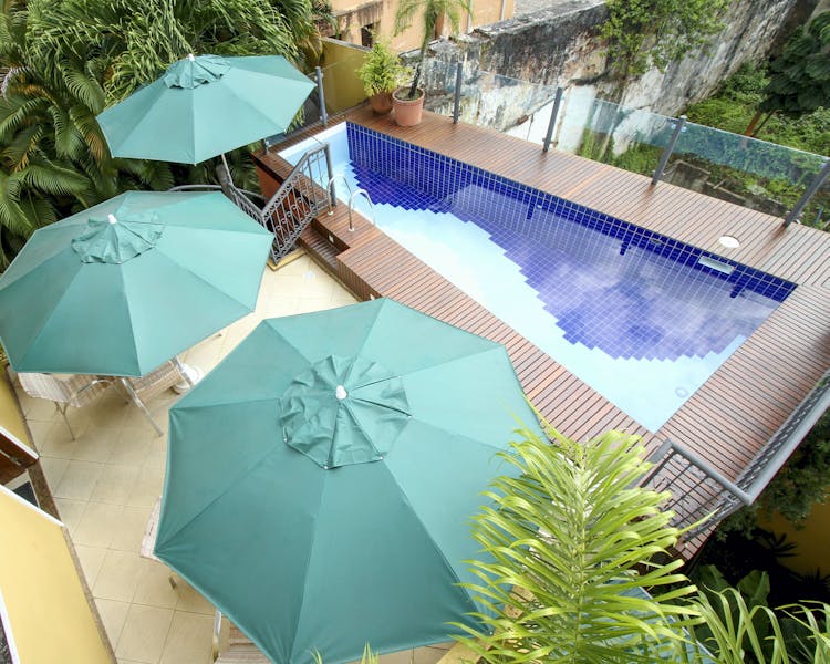 Hotel Casa Amarelindo Swimming-pool View Umbrelas