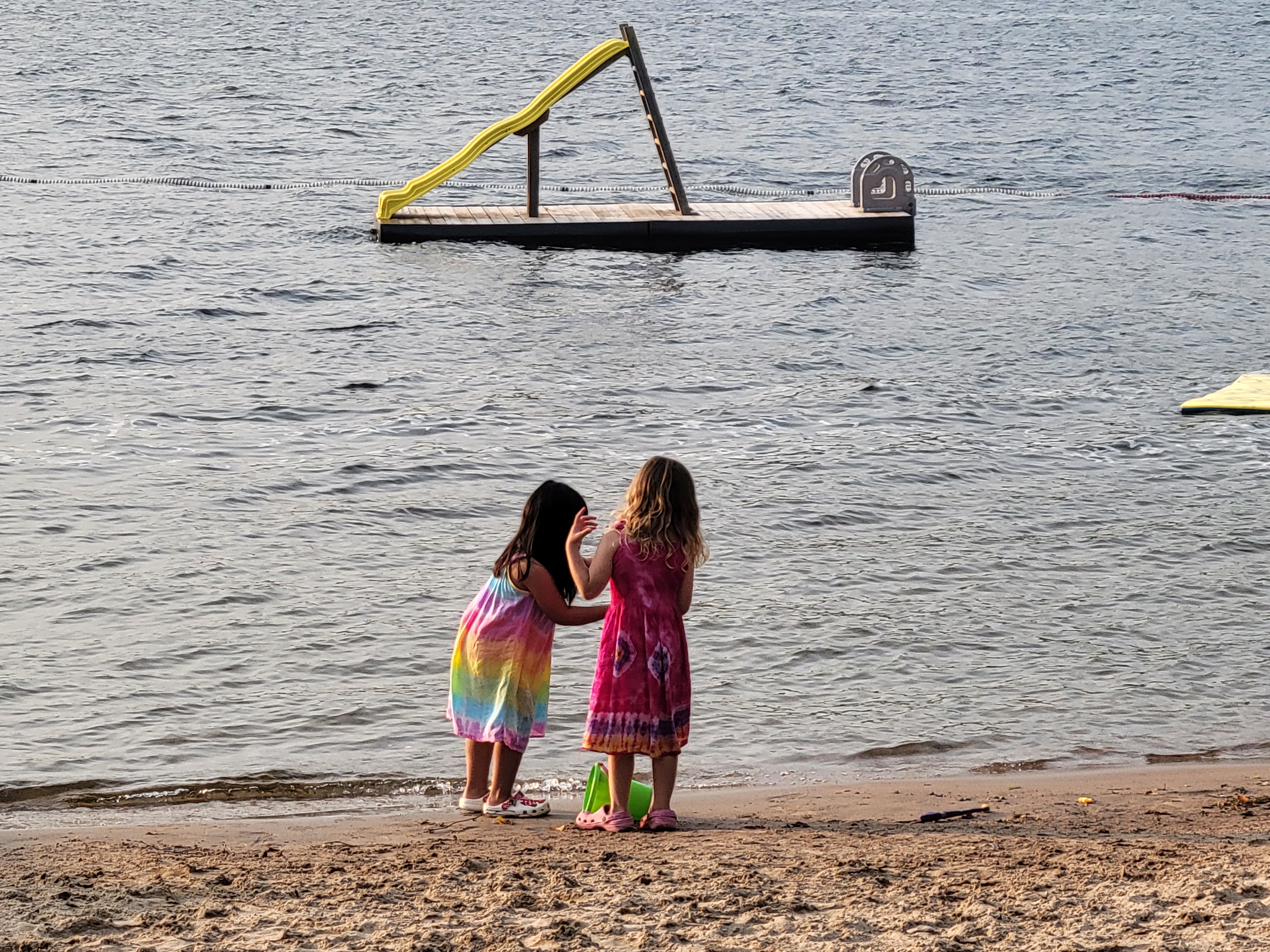 Kid-Friendly Beach Play at Dayspring Cottages - Little Girls Enjoying Sand and Sun