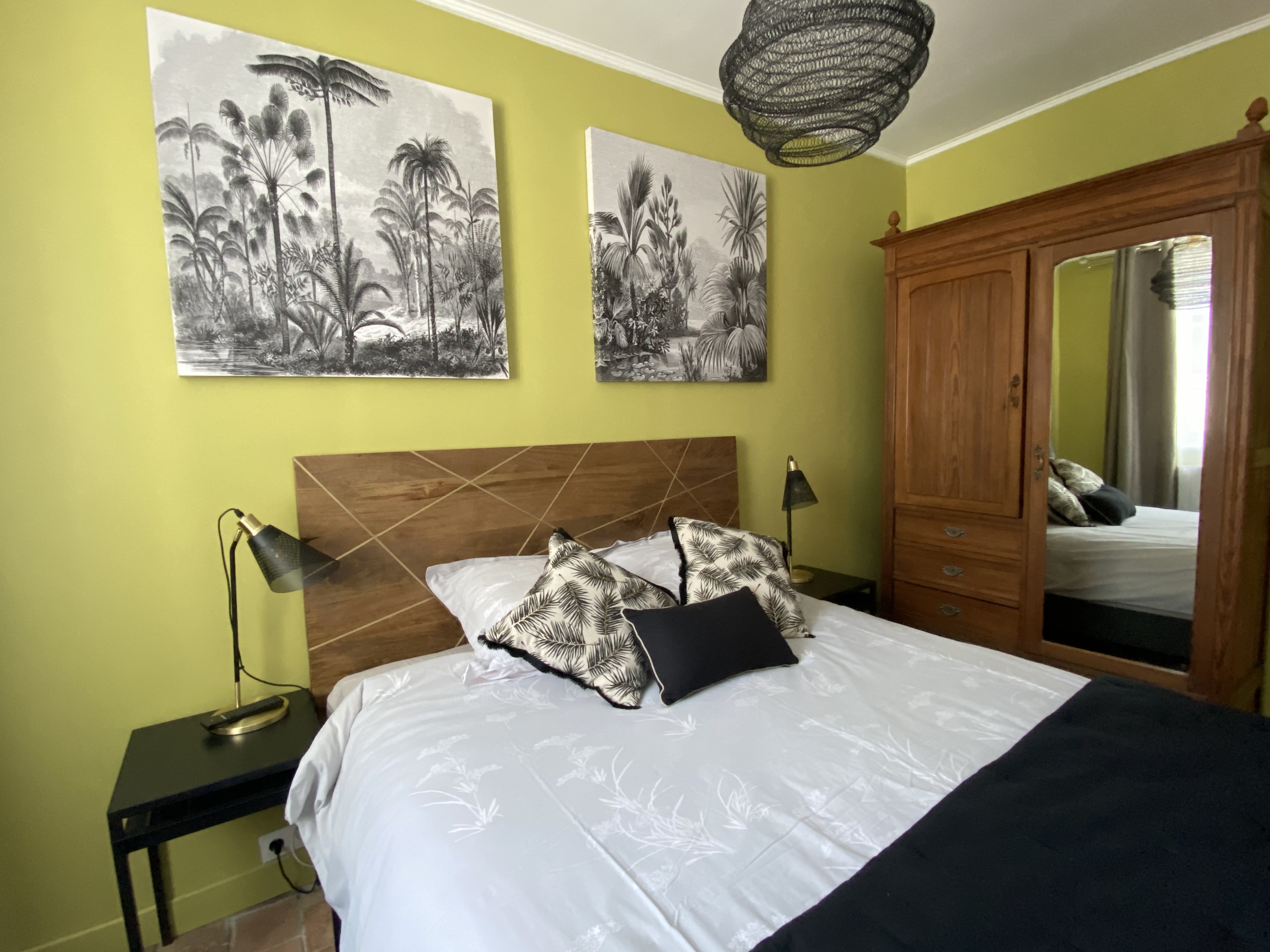 Bedroom Chambre - Appartement de Pierre Les Câlins d'Honfleur