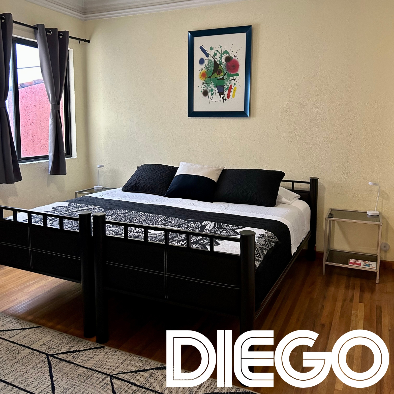 Double Bed Private Room With Closet