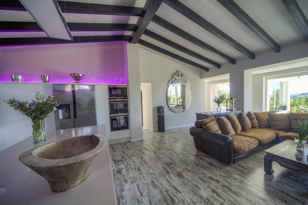 mimar villa altea kitchen and living room