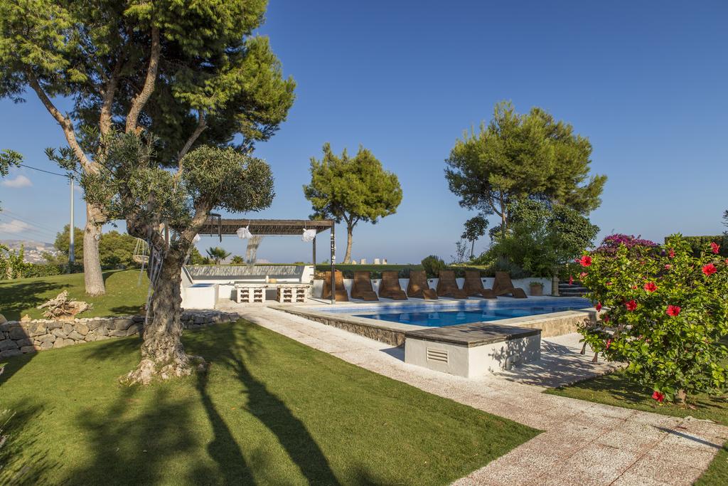 mimar villa altea outside garden and pool
