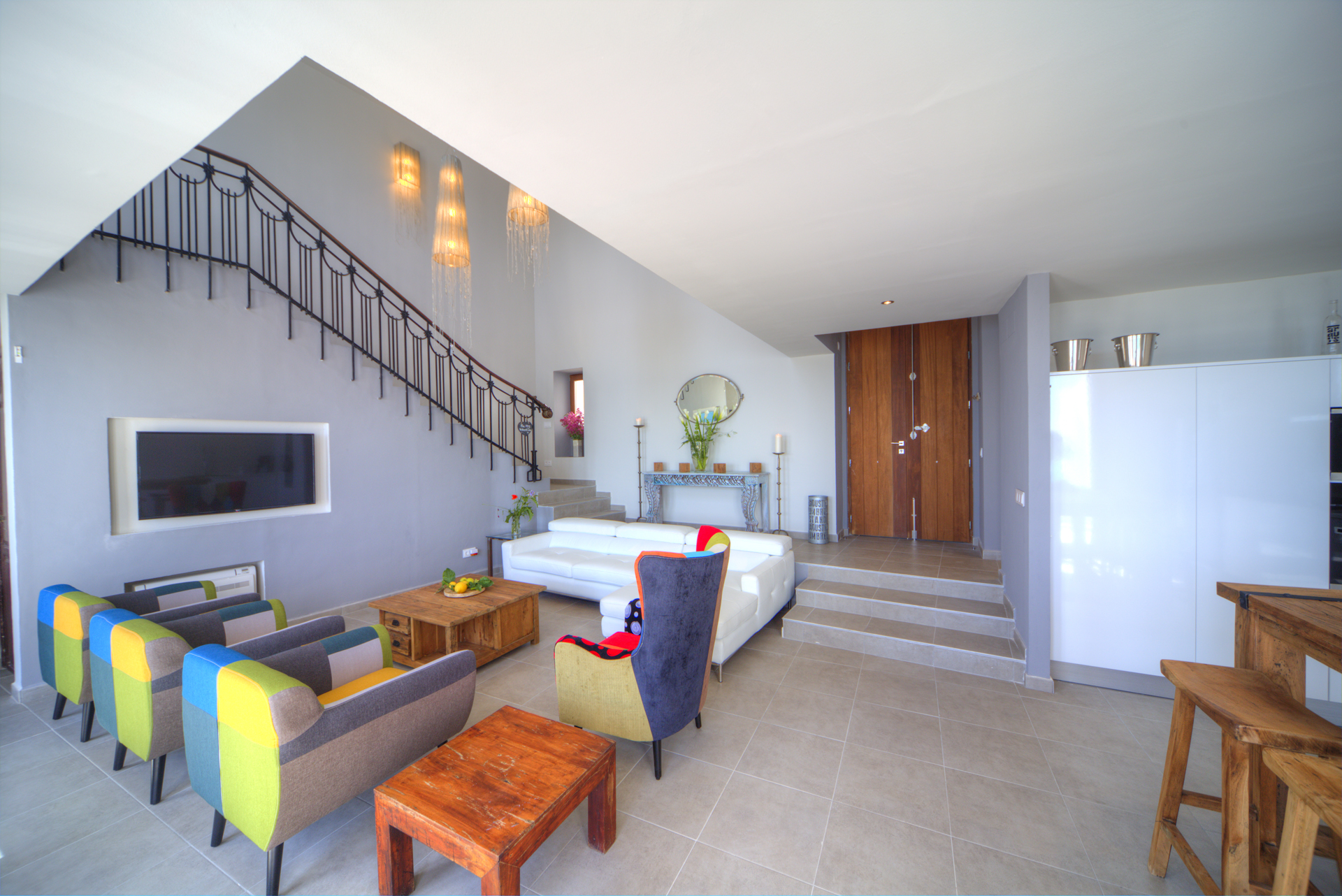 mimar urban altea sol livingroom and main entrance