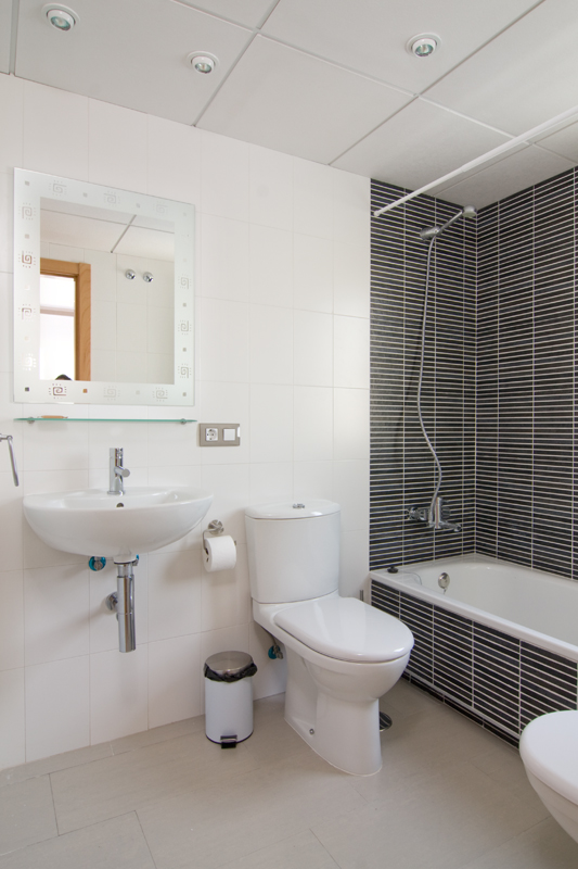 boulevard apartamentos by mimar bathroom in 2 bedroom apartment