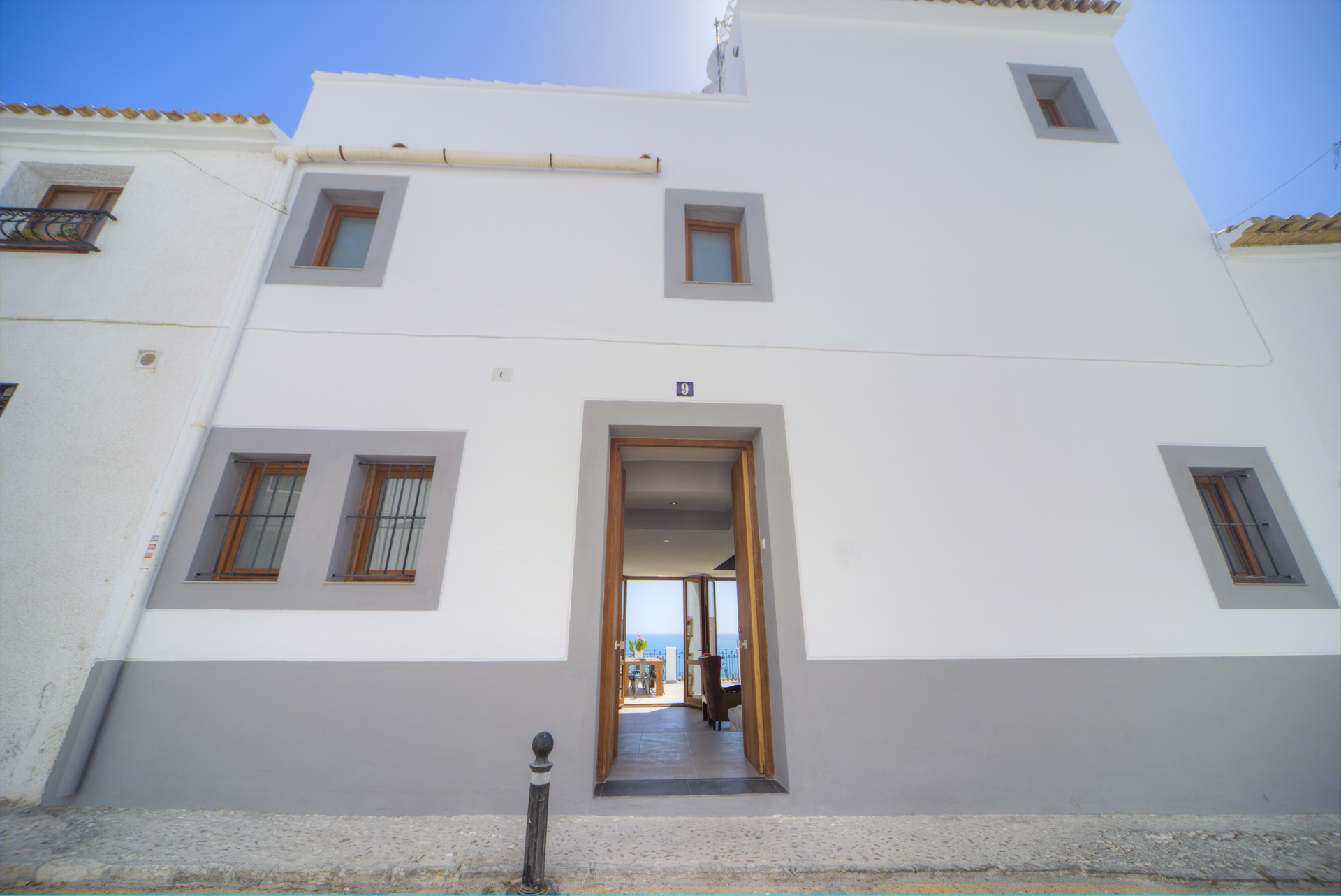 mimar urban altea sol main entrance from calle sol