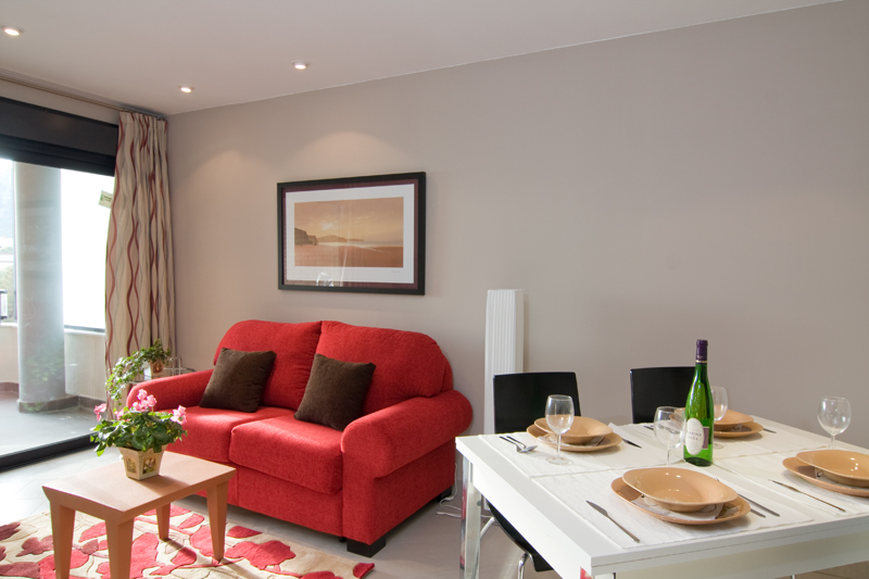 boulevard apartamentos by mimar living and dining room