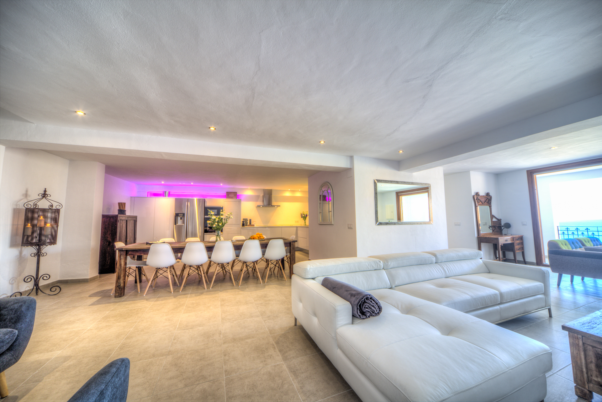 mimar urban altea remedi livingroom and diningroom and kitchen