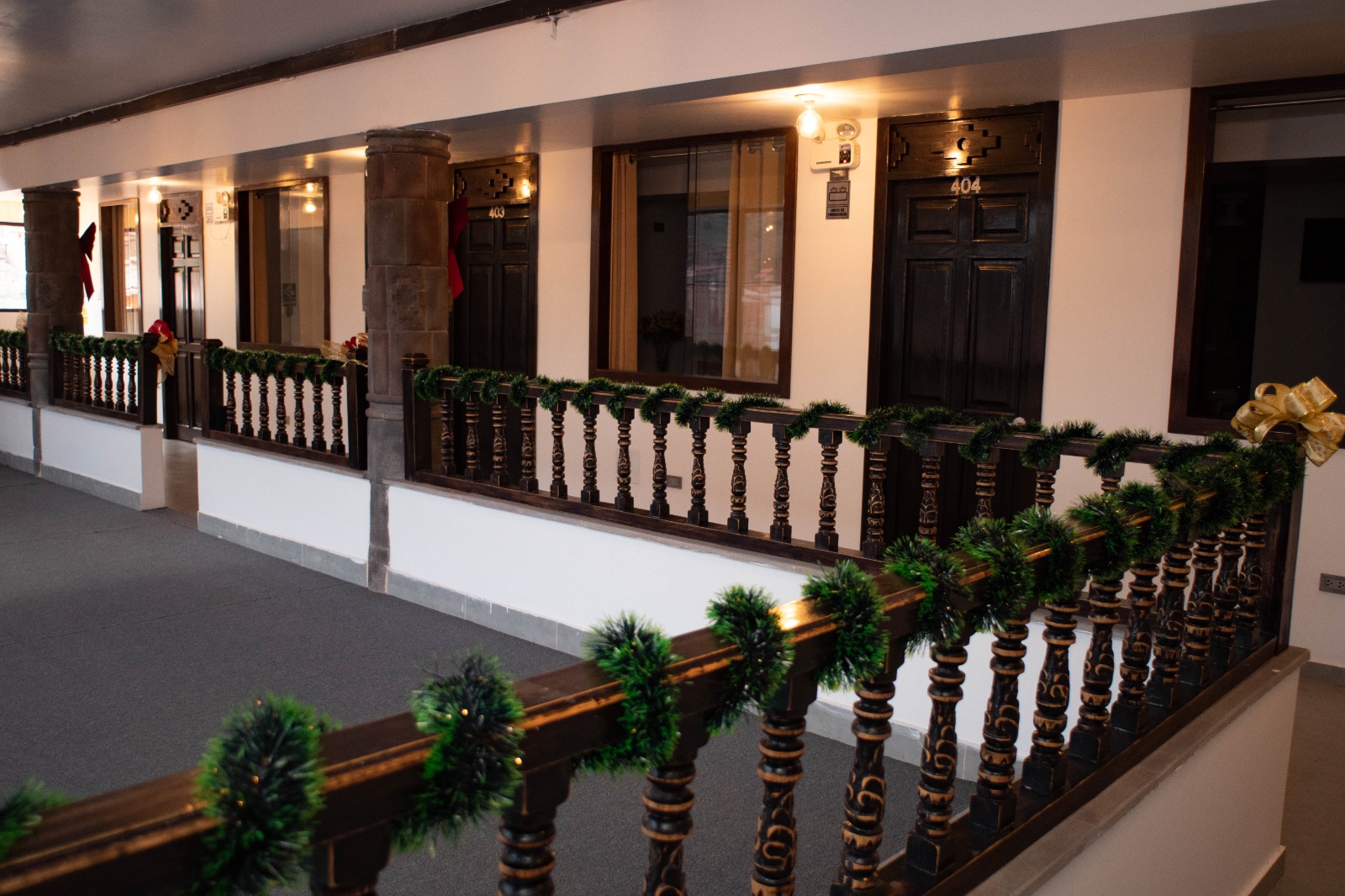 Vista Interior Habitaciones