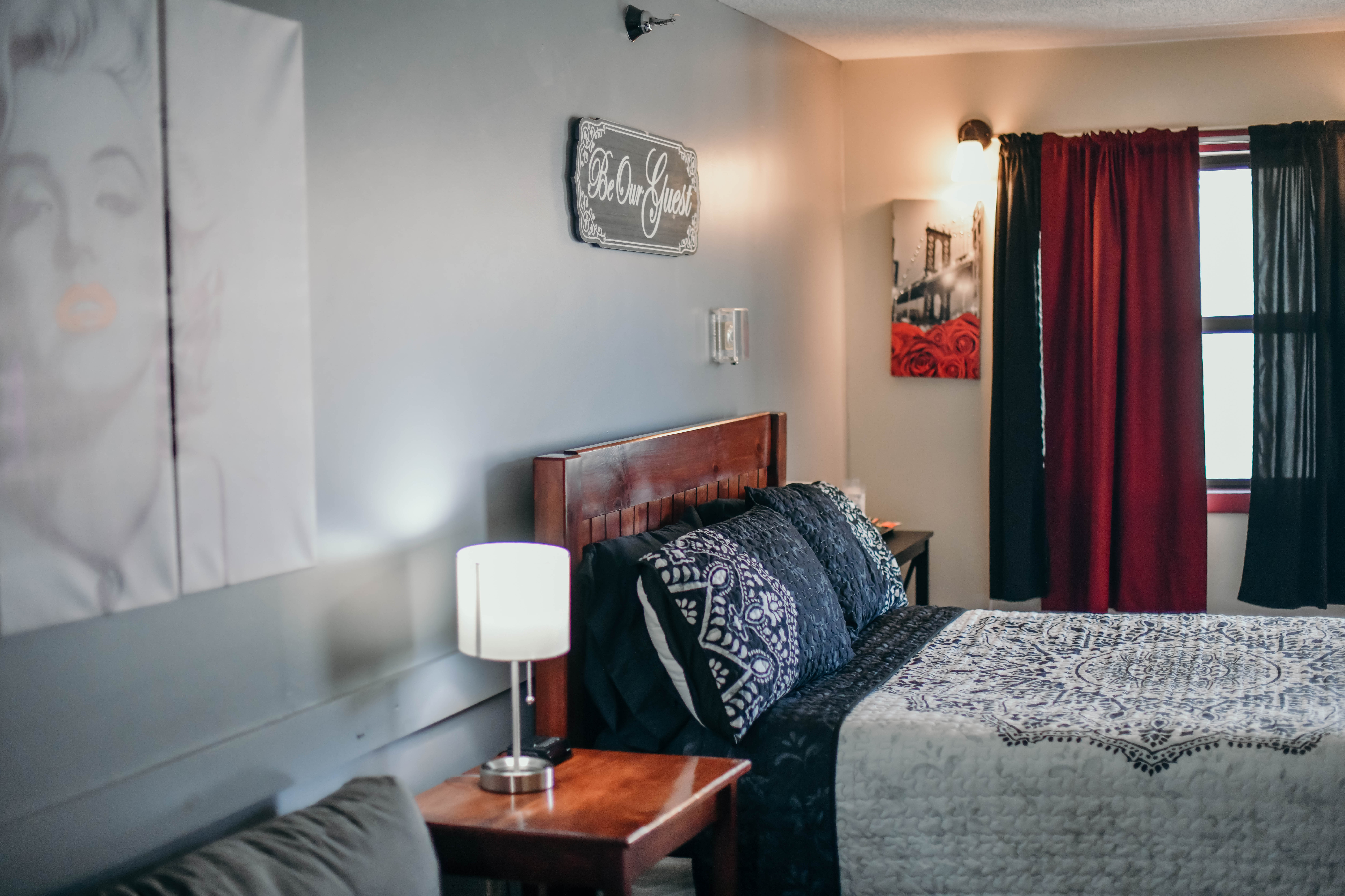 Standard room with two queen beds at Briarwood Motor Inn