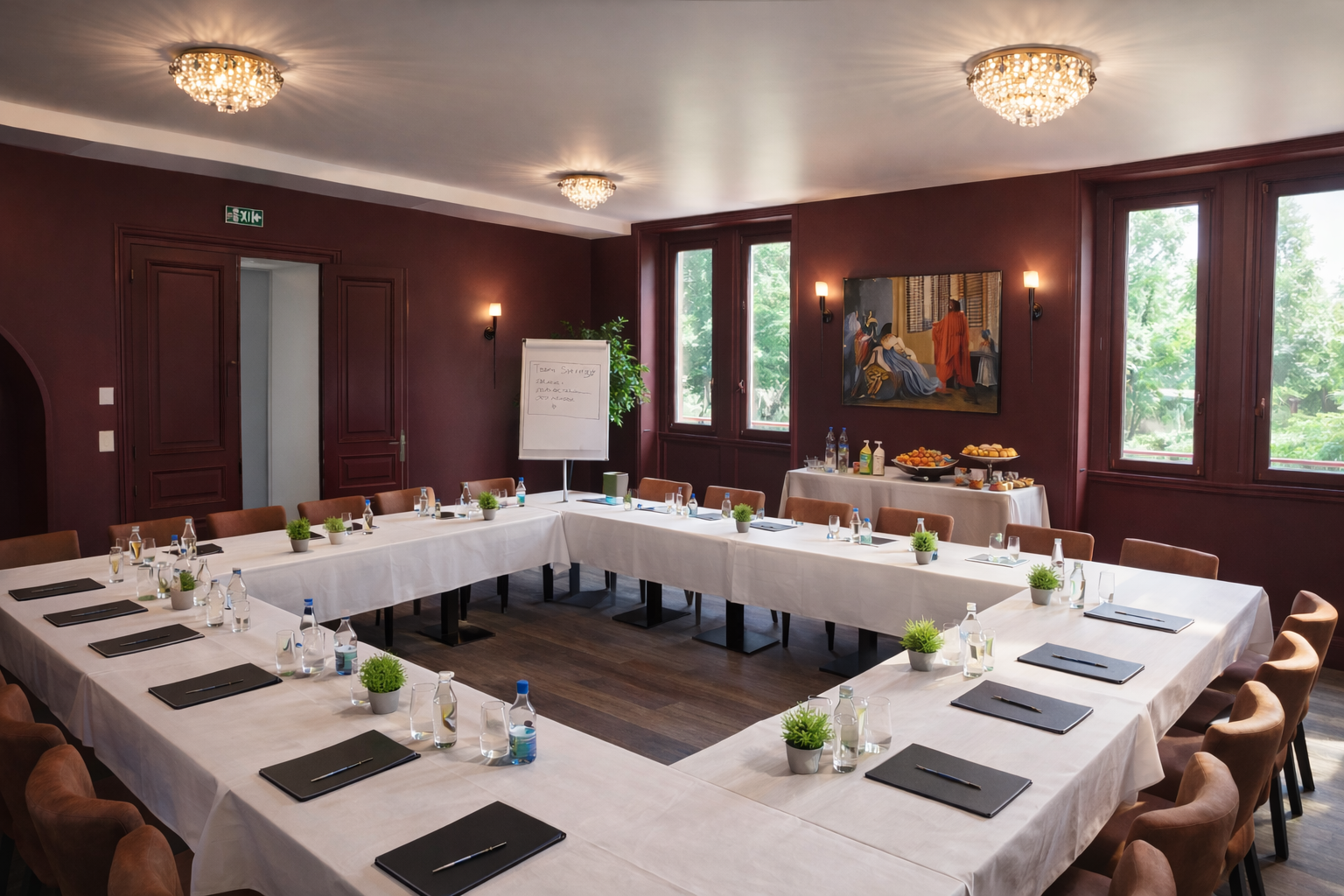 Repas d'entreprise Château de Petit Bois