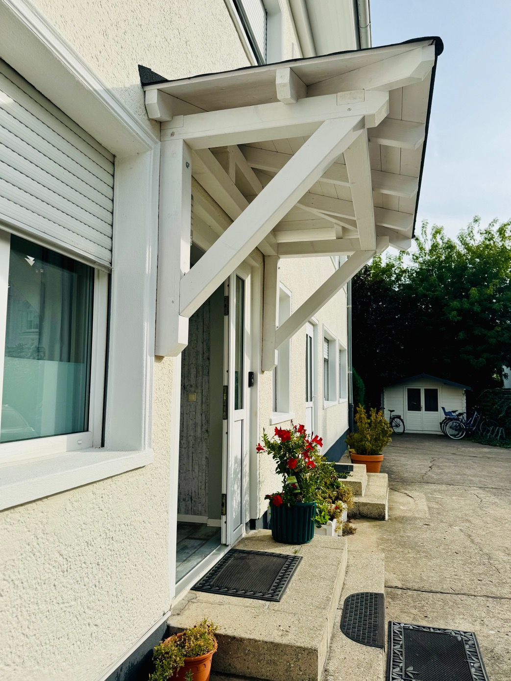 Eingang Pension Ostsee-Strand