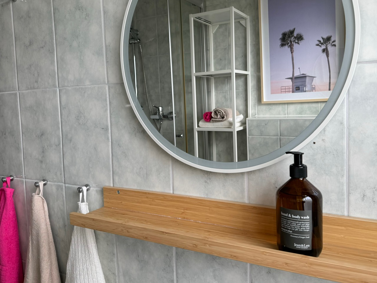 Seife-Bodywash und Shampoo in jedem Bad