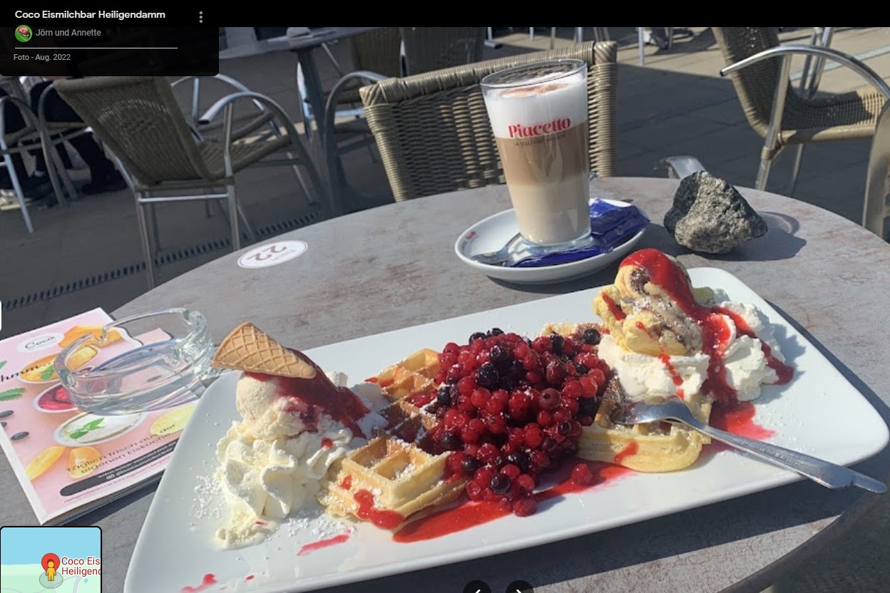 Cocos Milchbar und Eiscafe Börgerende