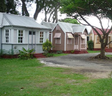 The chattel houses of Heritage Village