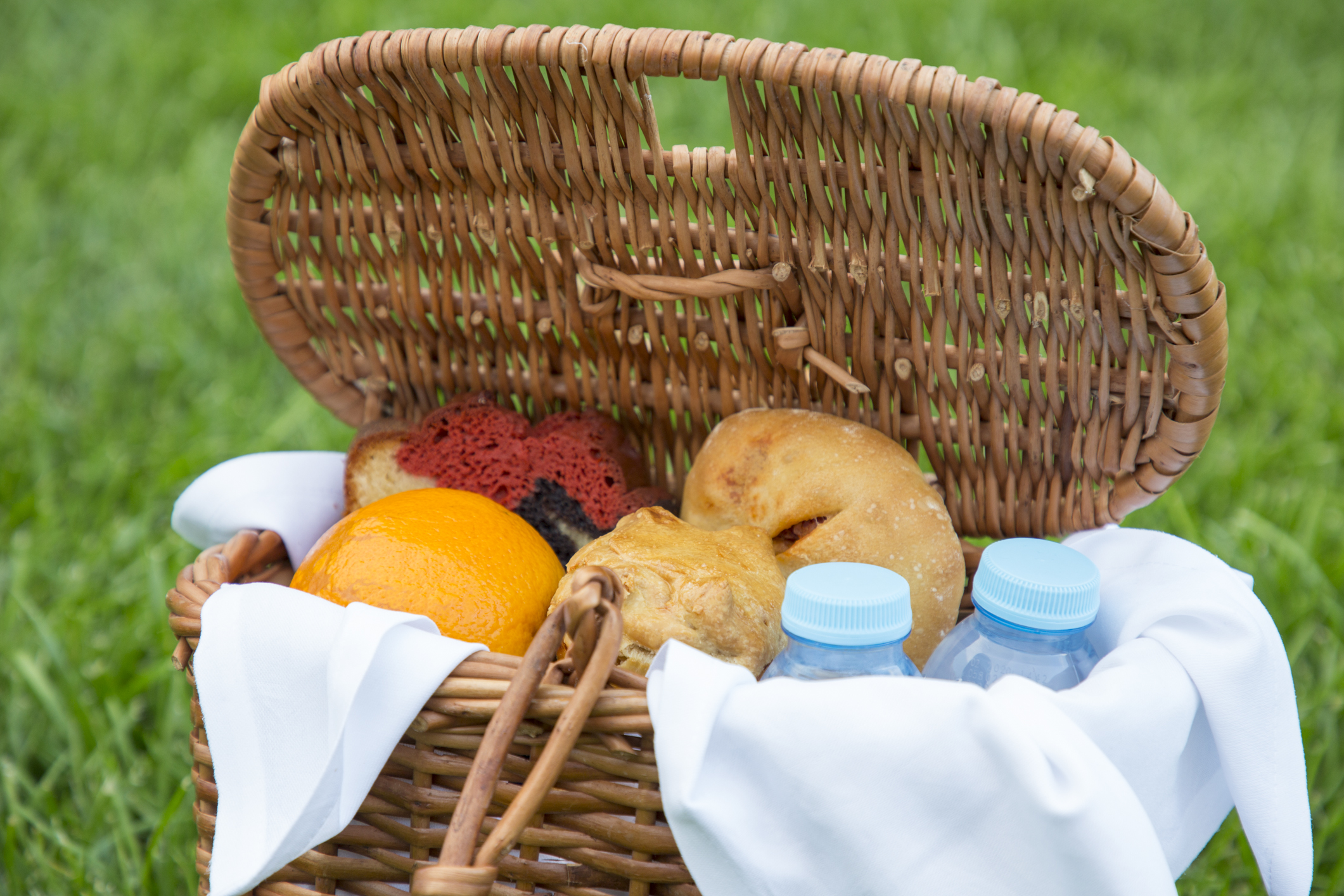 Reserve um cesto de piquenique para levar para a praia, para o campo ou para o nosso jardim.