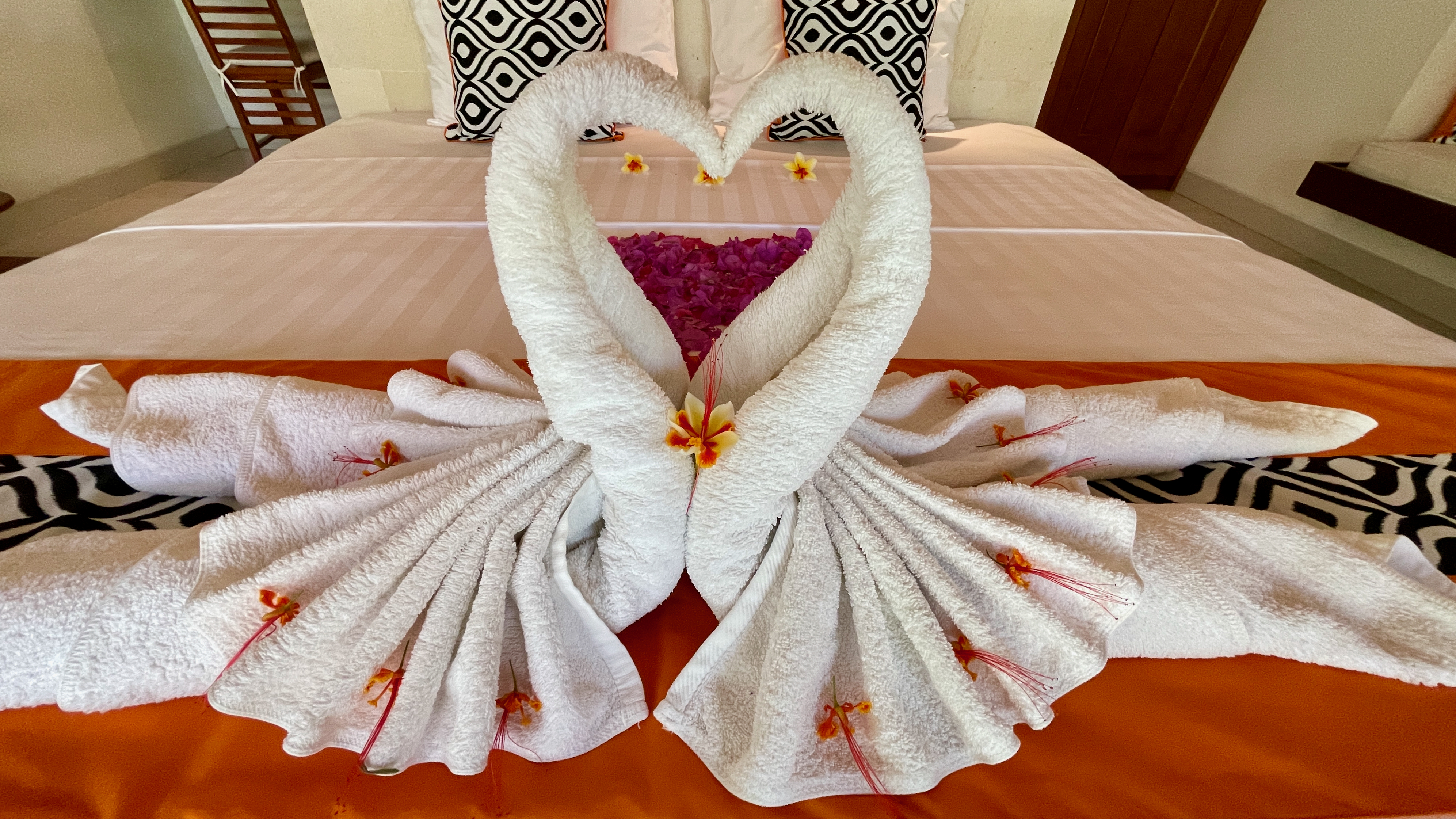 Palm Garden Amed Honeymoon decoration