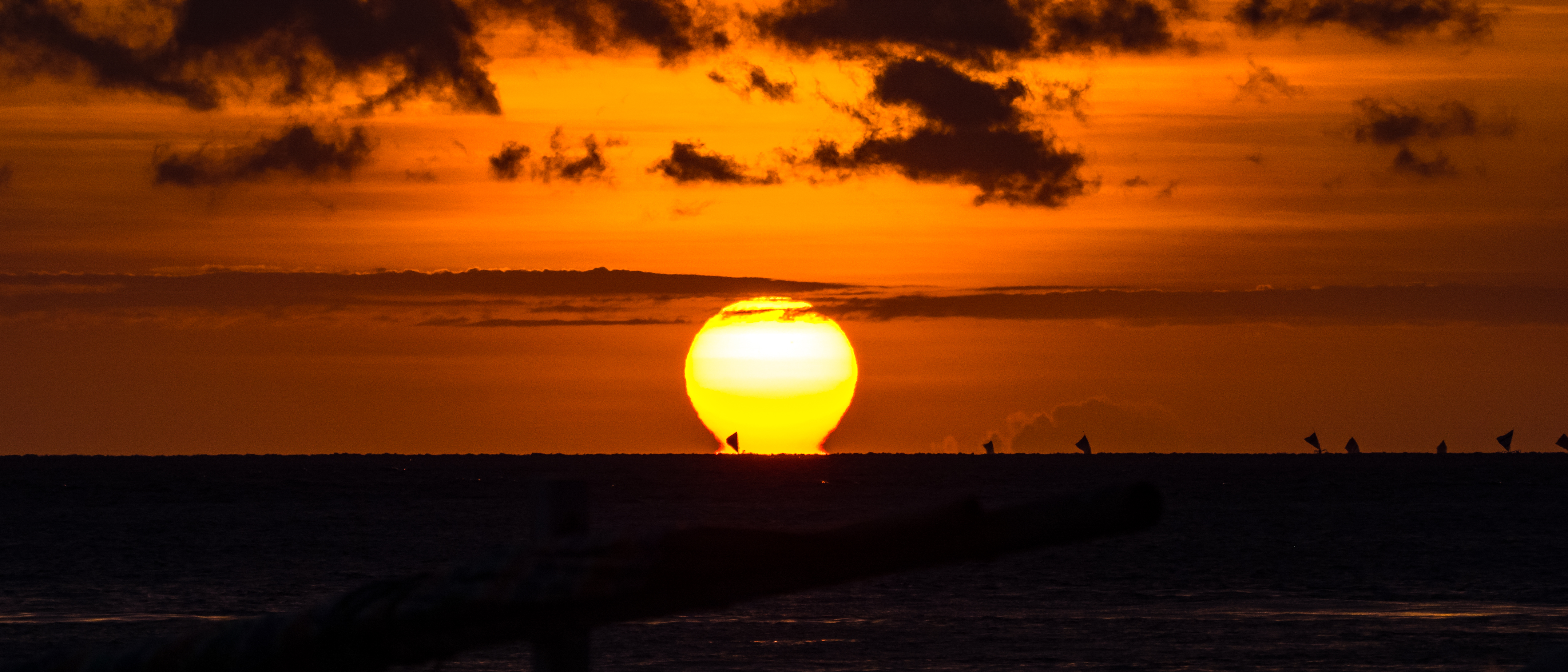 Sunrise at Palm Garden Resort