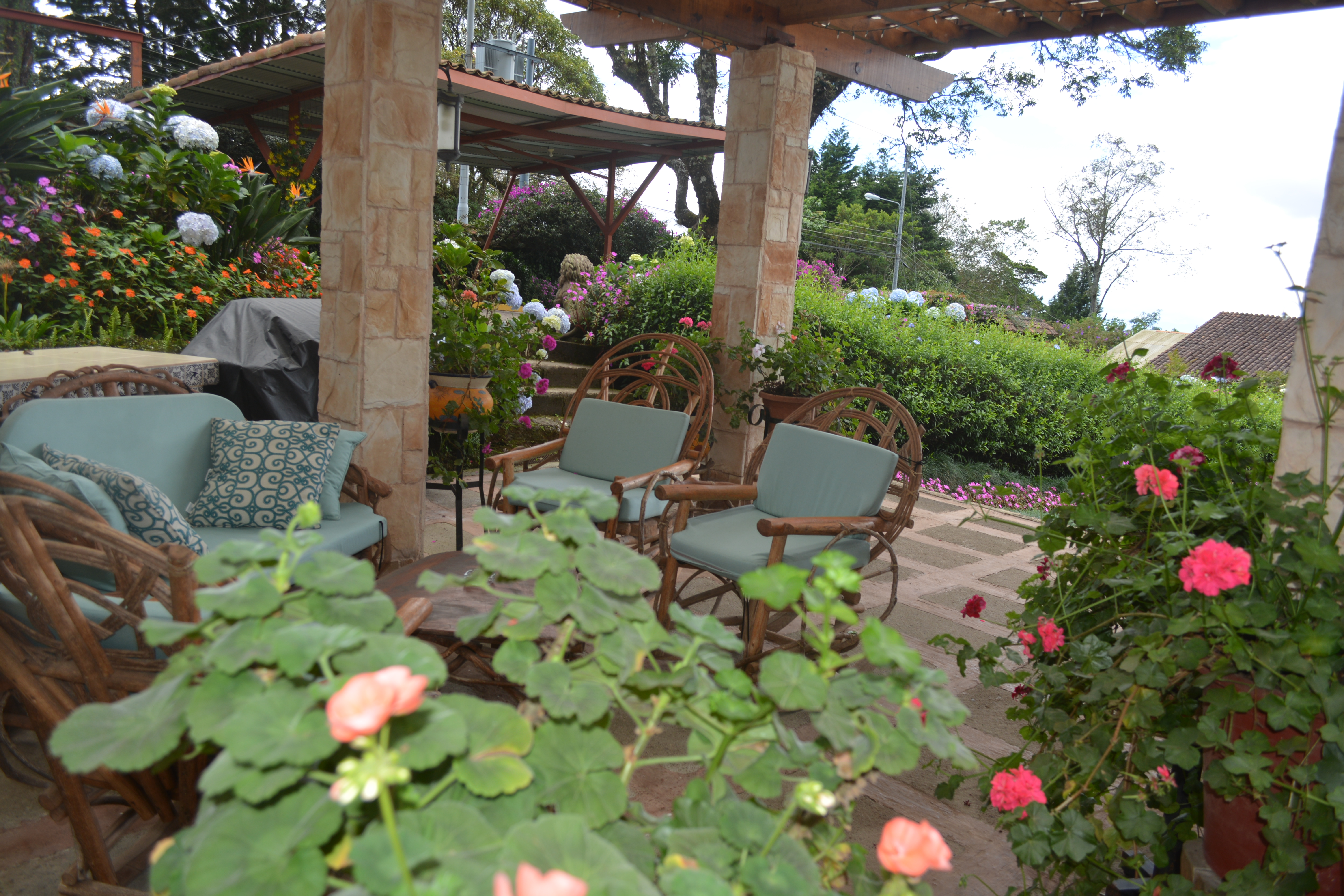 Pergola Terrace of Antherium Suite