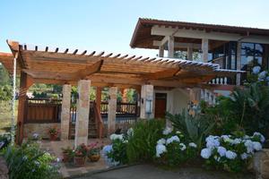 The Antherium Suite pergola terrace