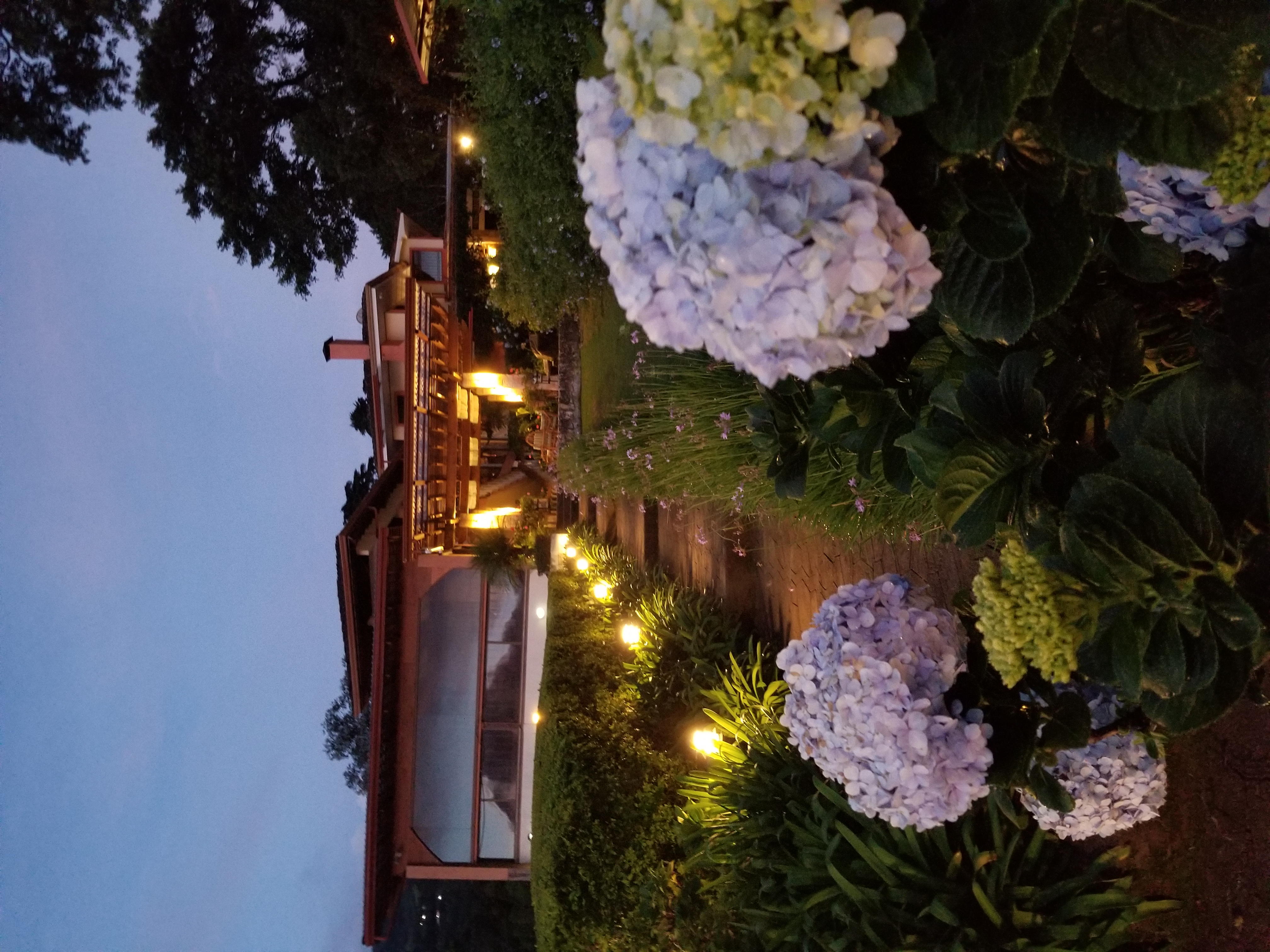 Main walkway to Breakfast lounge