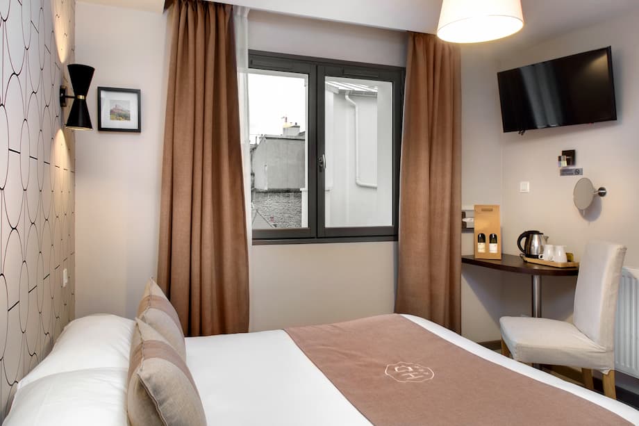 Autre petite chambre double de l'hôtel des ducs à Dijon