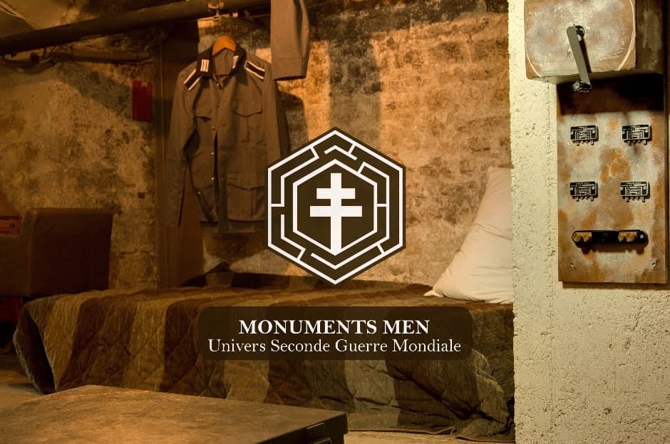 Salle Monuments Men de l'Escape Game le défi des Ducs à Dijon