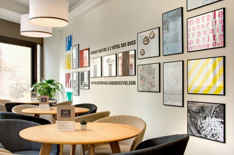 Espace coworking de l'hôtel des ducs à Dijon