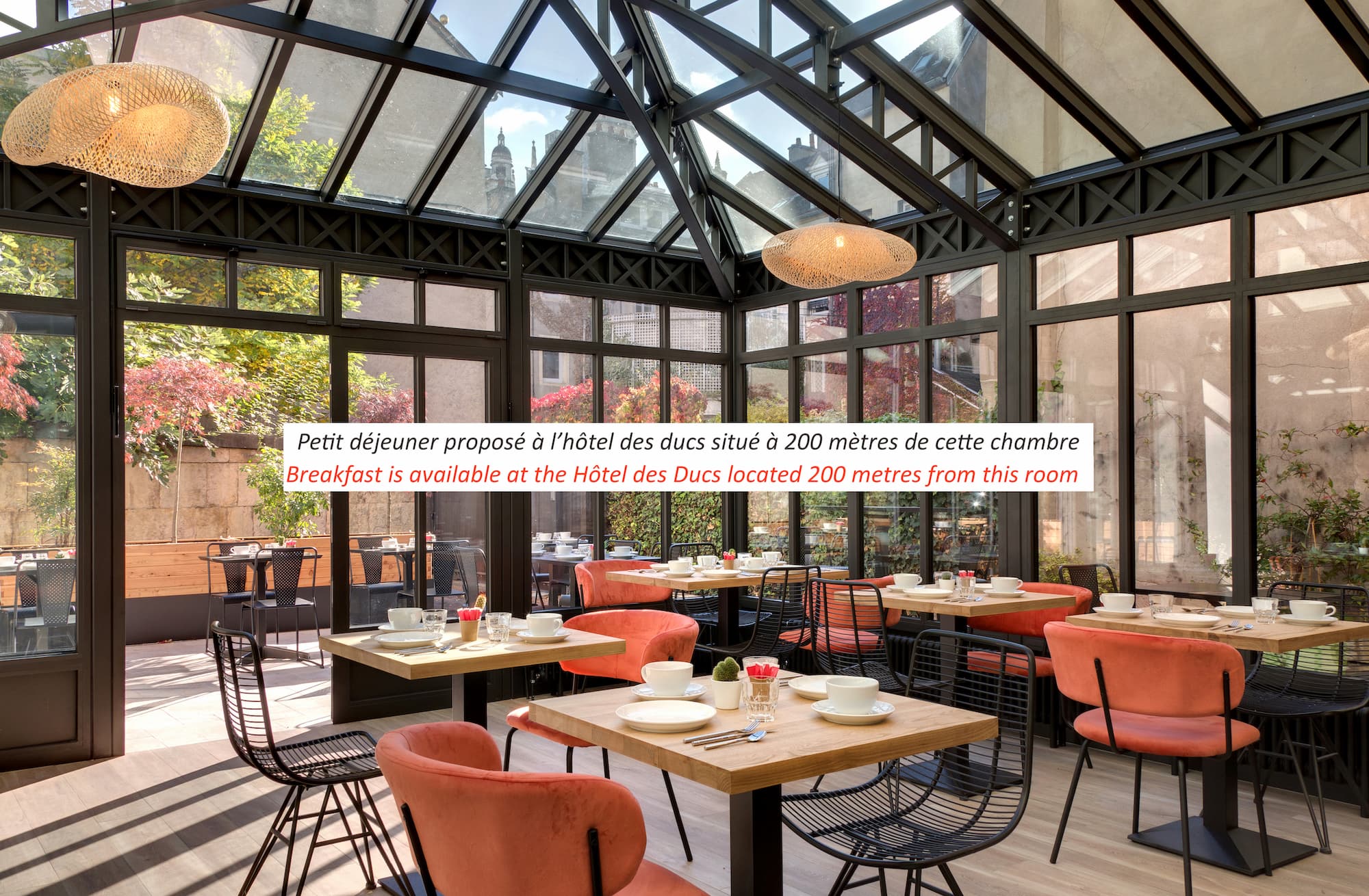 Vue sur saint Michel depuis la Verrière de l'hôtel des ducs