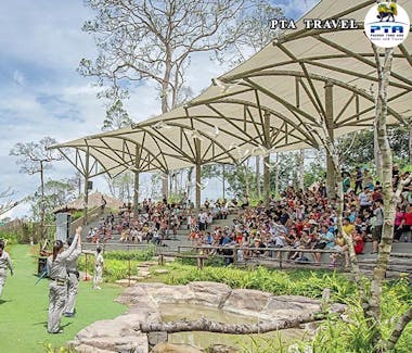 Phu Quoc Zoo and Safari Park Show near Peppercorn Beach