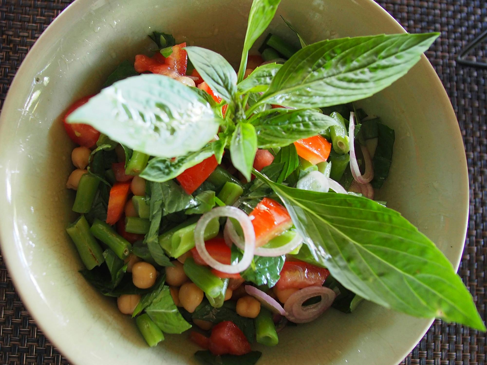 Chick Pea Salad Phu Quoc
