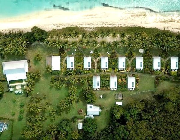 Ariel of Mai Sunset Beach Resort