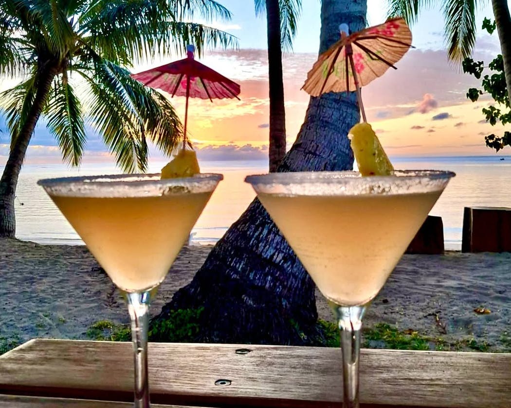 Sunset drinks at Mai Sunset