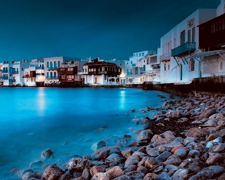 mykonos sunset relax town experience