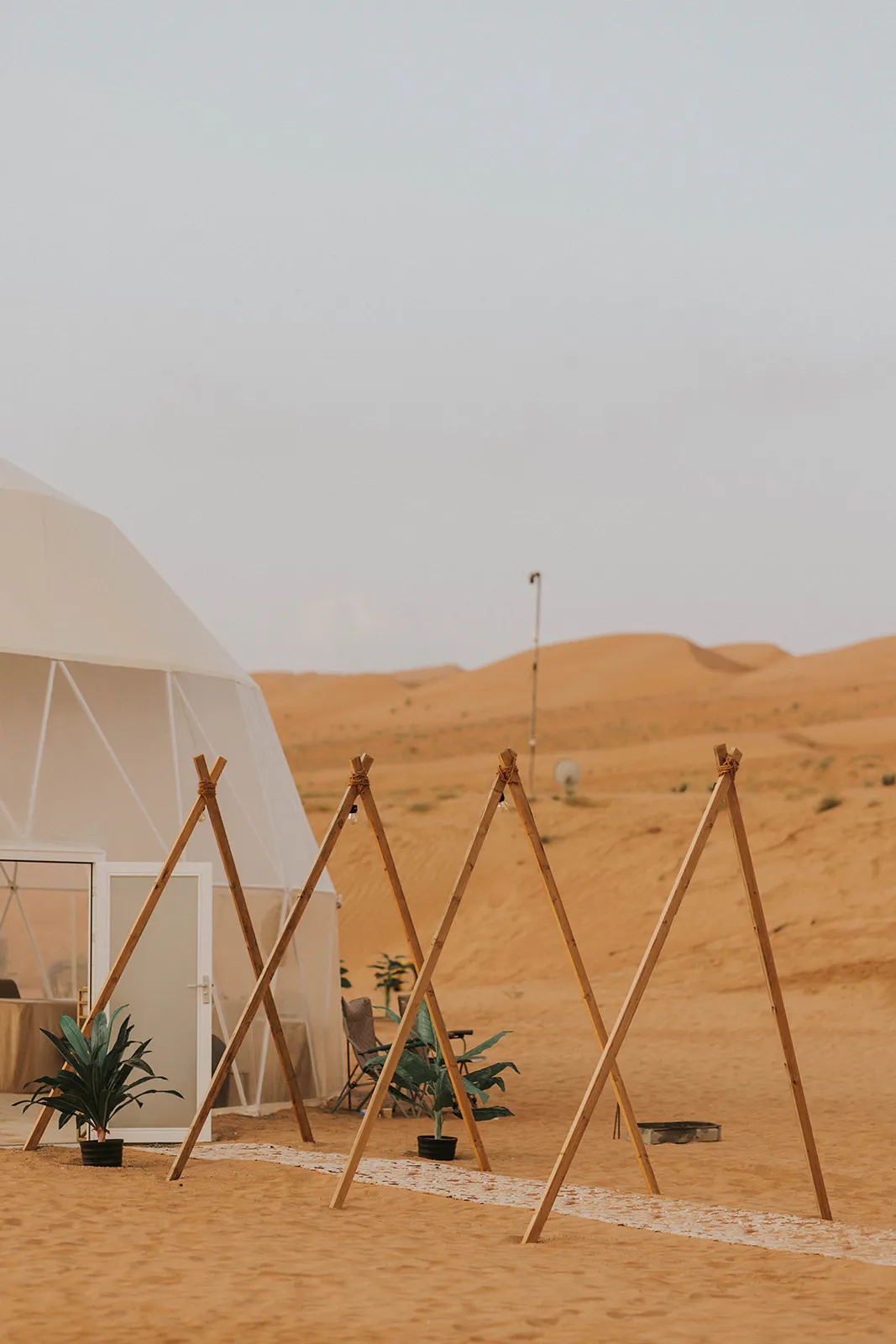 Thumbnail for Luxury Desert Camp Apartments With Private Outdoor Dining