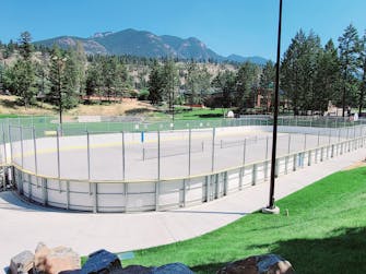 Hockey Rink Basketball Court Tennis Court