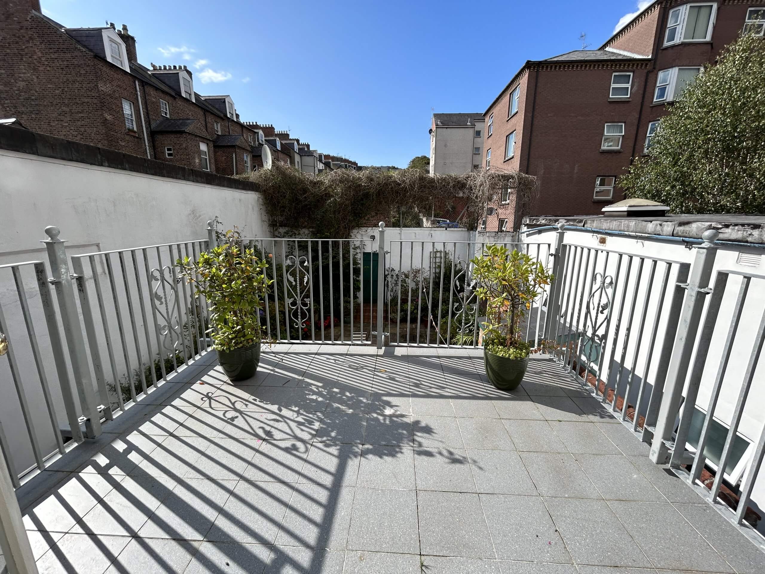 Balcony at rear of Merchant's House
