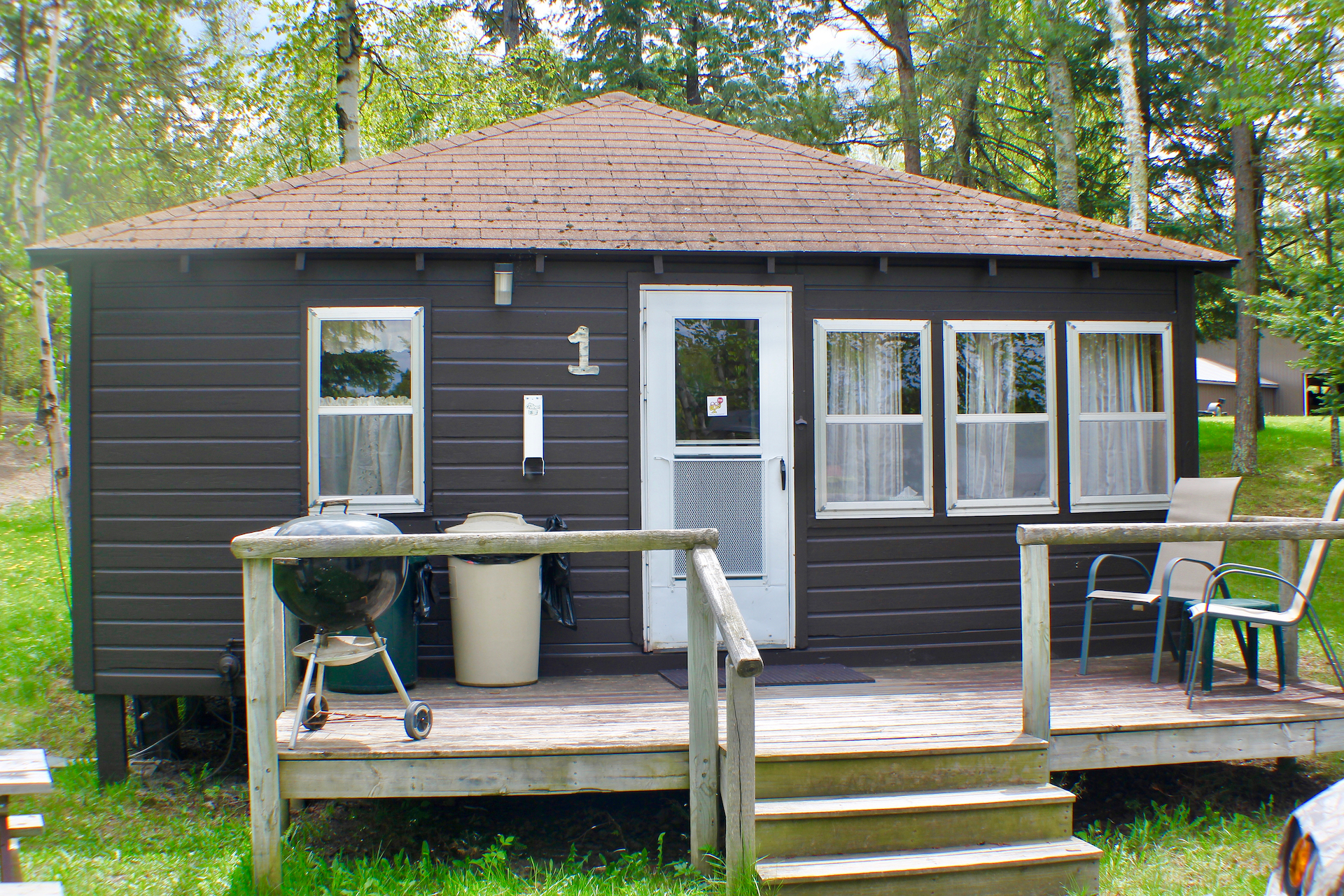 Our Cabins On Crystal Clear Lake Wabana Birch Bay Resort