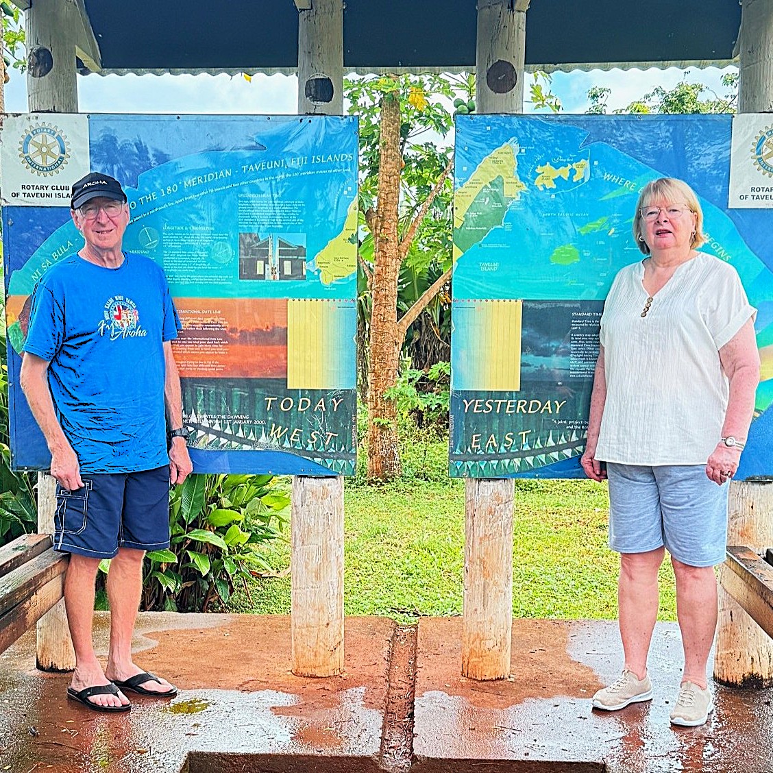 International Dateline Meridian Dateline Taveuni Fiji