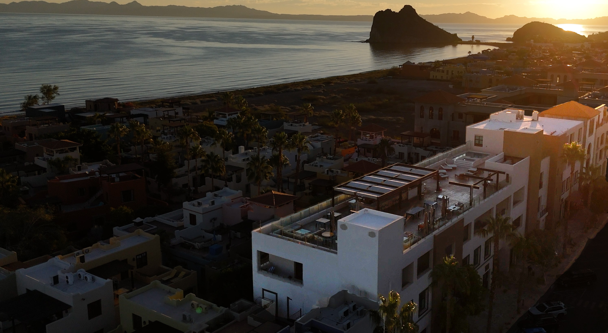 at Aventuras hotel in Loreto Bay Baja