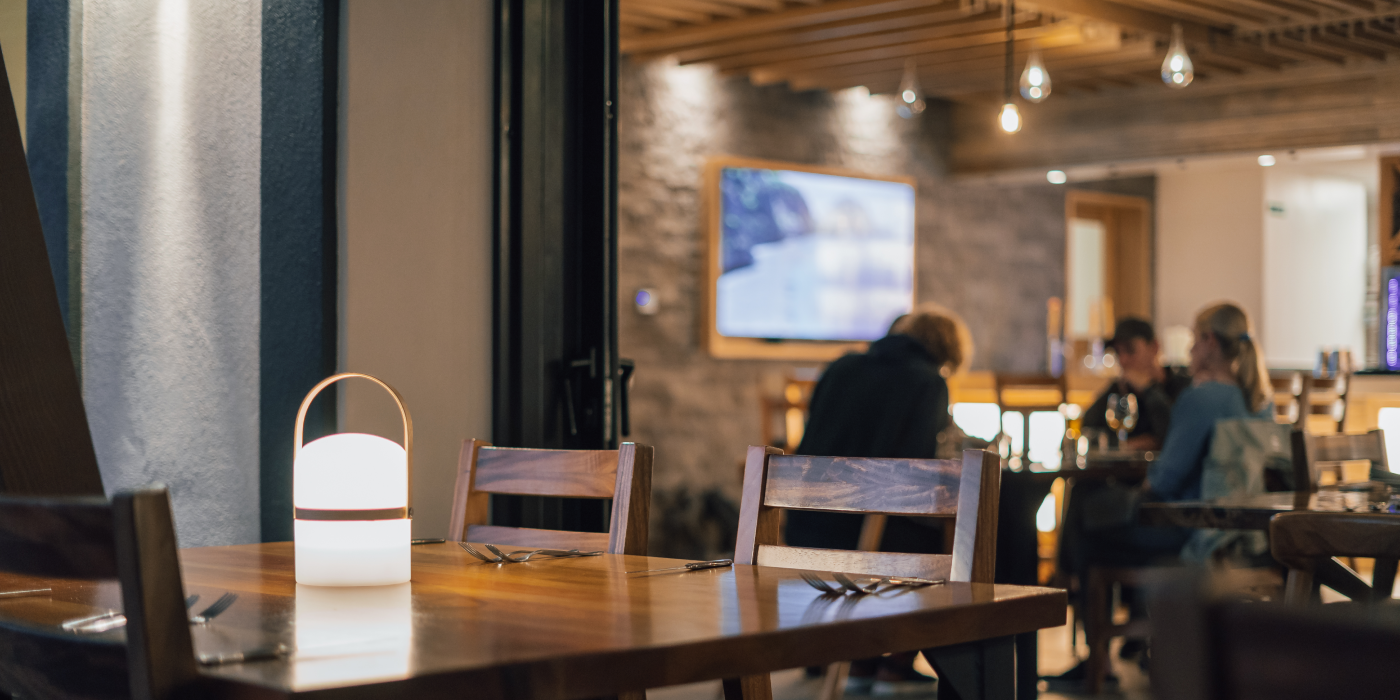 dinner in Ocotillo restaurant at Aventuras hotel in Loreto Bay Baja